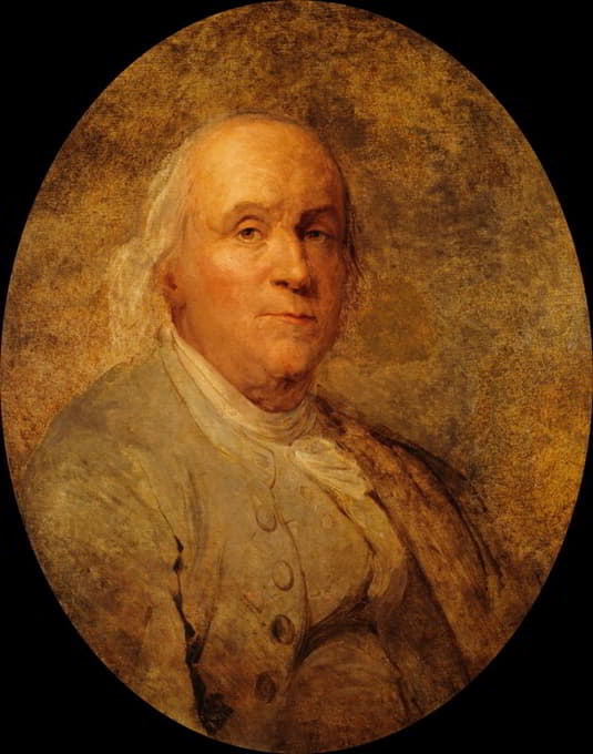 Joseph Siffred Duplessis - Benjamin Franklin (1706-1790)