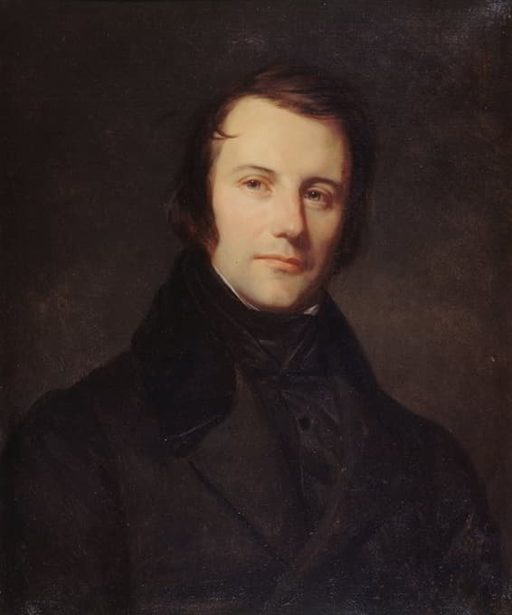 埃德加·奎内特肖像（1803-1875），文学家和政治家