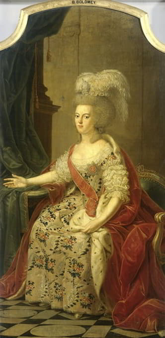Benjamin Samuel Bolomey - Frederika Sophia Wilhelmina of Prussia (1751-1820), Wife of Prince Willem V