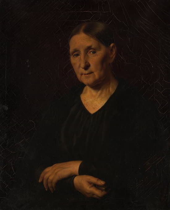 Féodor Pétrovitch Tchoumakoff - Portrait de femme, bras croisés