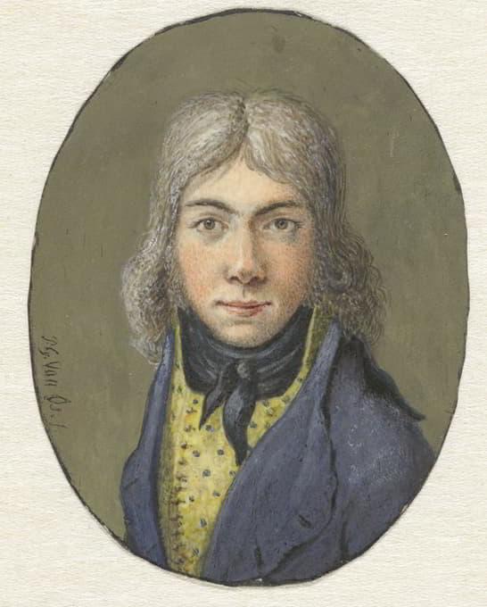 Pieter Gerardus van Os - Portret van een jonge man