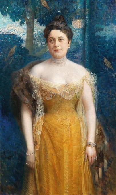 路易丝·多布纳·冯·多布诺肖像