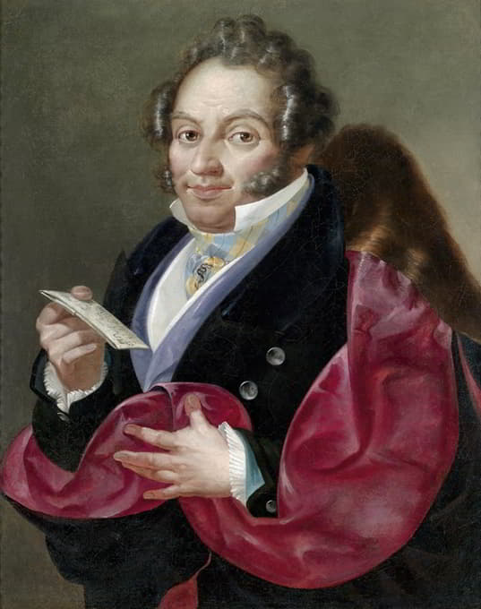 Giuseppe Bernardino Bison - Portrait eines Herren