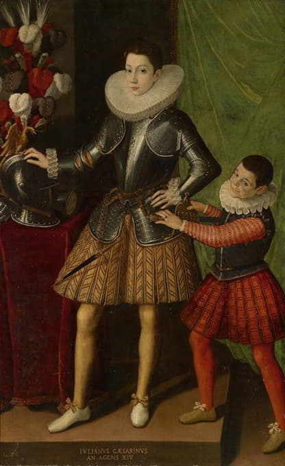 朱利亚诺二世14岁时的肖像画