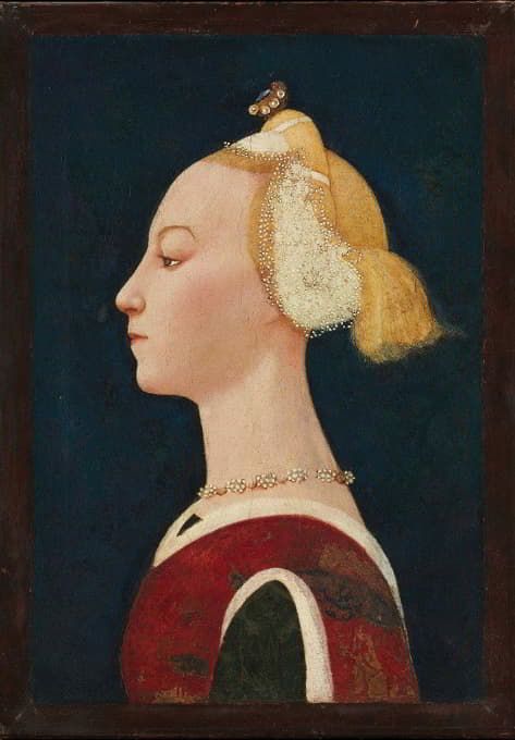 Master Of The Castello Nativity - Portrait of a Woman