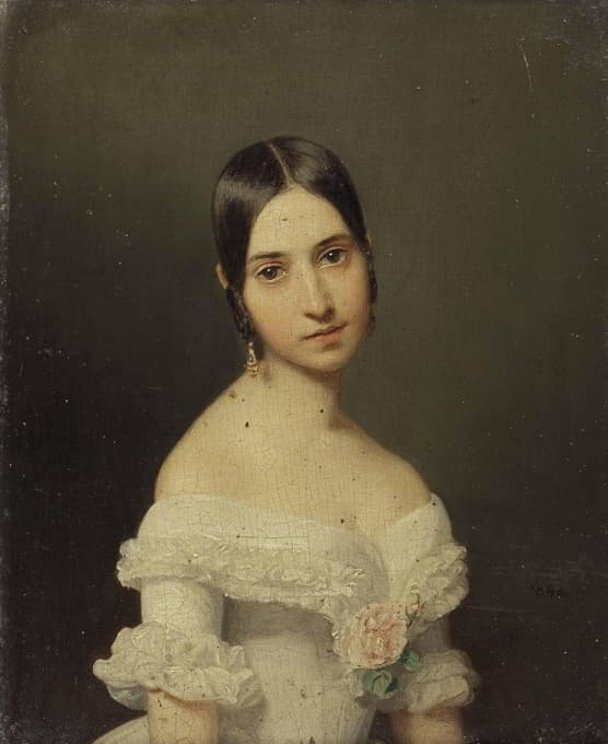 Ferdinand Georg Waldmüller - Bildnis eines Mädchens