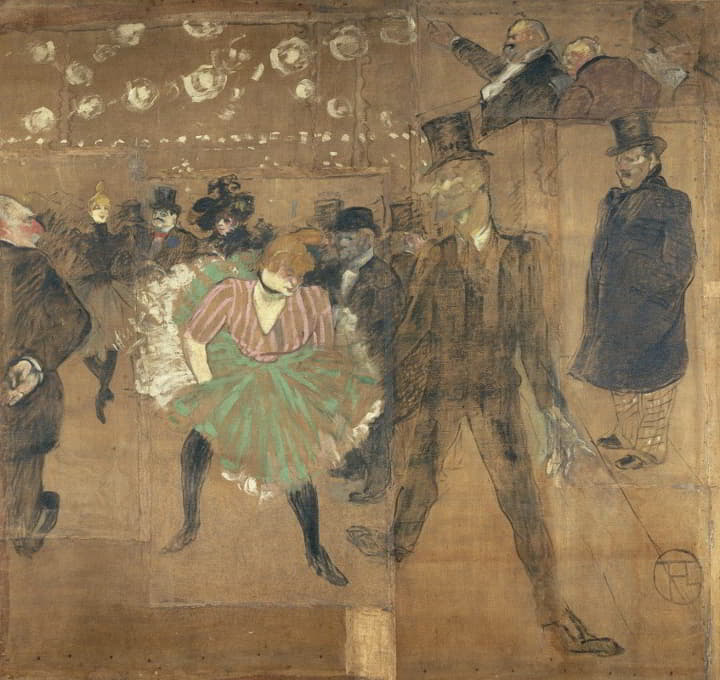 Henri de Toulouse-Lautrec - Panneaux pour la baraque de la Goulue, à la Foire du Trône à Paris