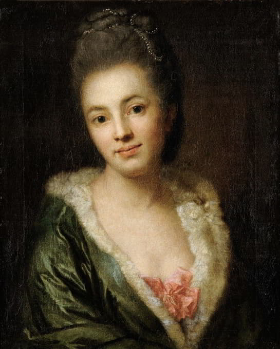 艺术家妻子奥古斯特·苏尔泽的肖像
