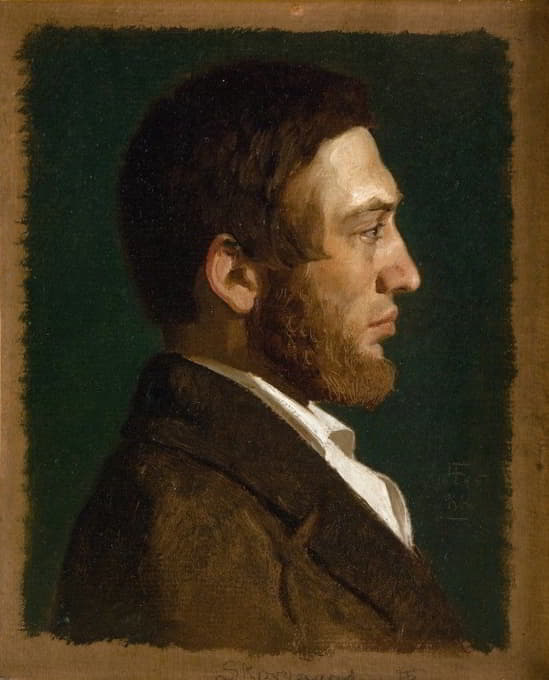 Lorenz Frølich - Portrait of the Painter P.C. Skovgaard