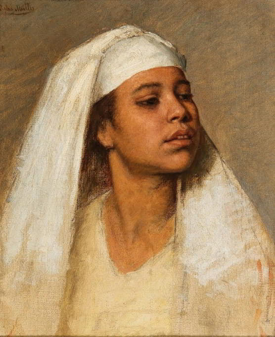 Bertha Müller - Portrait Of A Coptic Woman