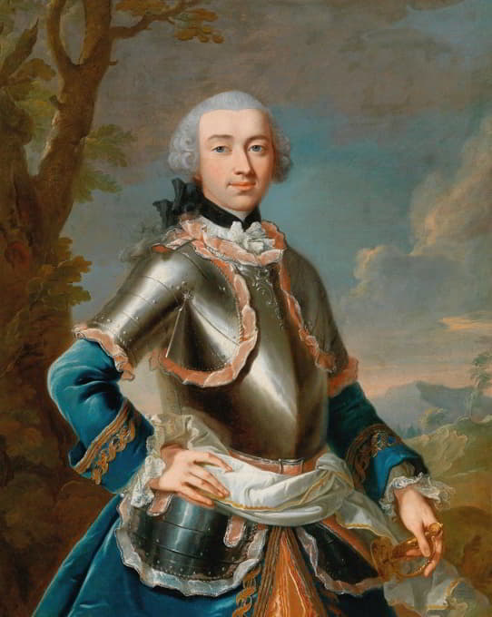 Johann Heinrich Tischbein the elder - Portrait Of Johann Rudolf Graf Waldbott Von Bassenheim