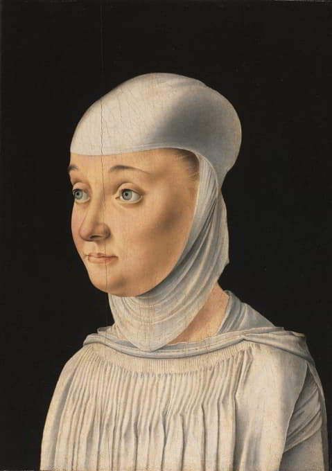 一个女人的肖像，可能是在《圣·索斯多的新手》中