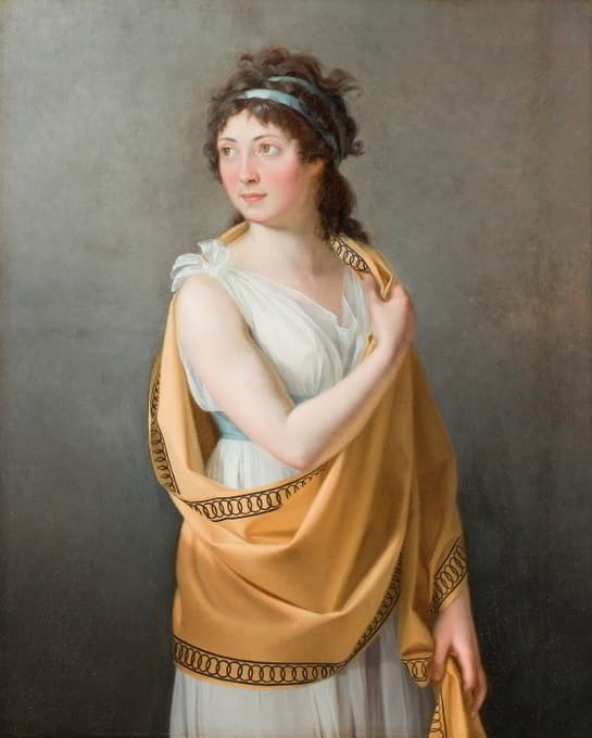 Marie-Guillemine Benoist - Portrait Of A Lady