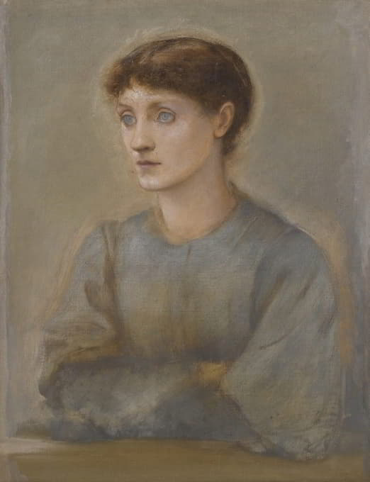 艺术家女儿玛格丽特的肖像