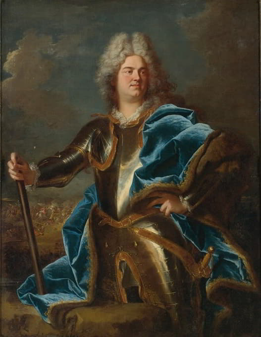 维拉斯公爵克劳德·路易斯·赫克托的肖像（1653-1734）