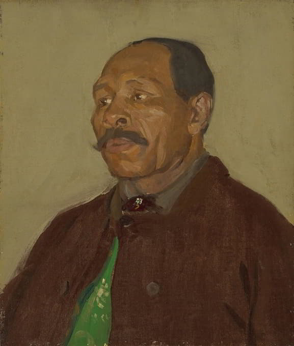 Harold Gilman - Portrait of an Algerian