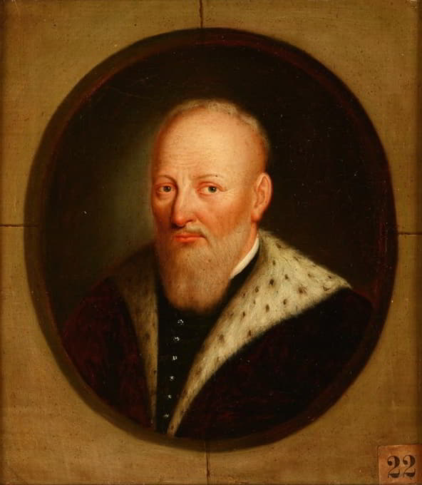 Friedrich Kloss - Portrait of Jan Tarnowski (1488–1561), Castellan of Krakow, Grand Hetman of the Crown