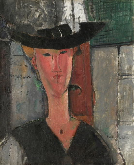 Amedeo Modigliani - Madam Pompadour
