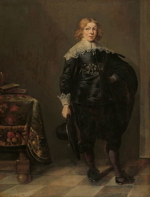 Harmen Willems Wieringa - Portrait of a young Man