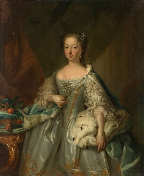 Johann Valentin Tischbein - Portrait of Anne of Hanover, Princess Royal and Princess of Orange, Consort of Prince William IV