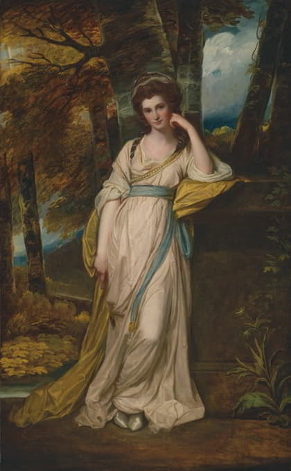 黛博拉·杰米玛·麦克斯韦夫人肖像（1755-1789）