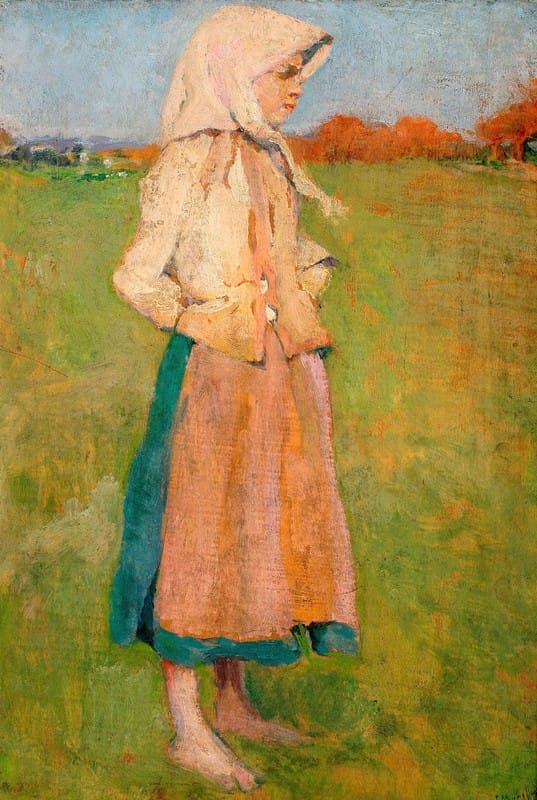 Józef Mehoffer - Village girl