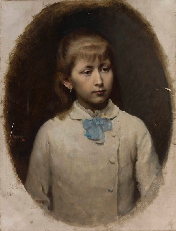 Leopold Horowitz - Portrait of Zosia Kraszewska (1863–)