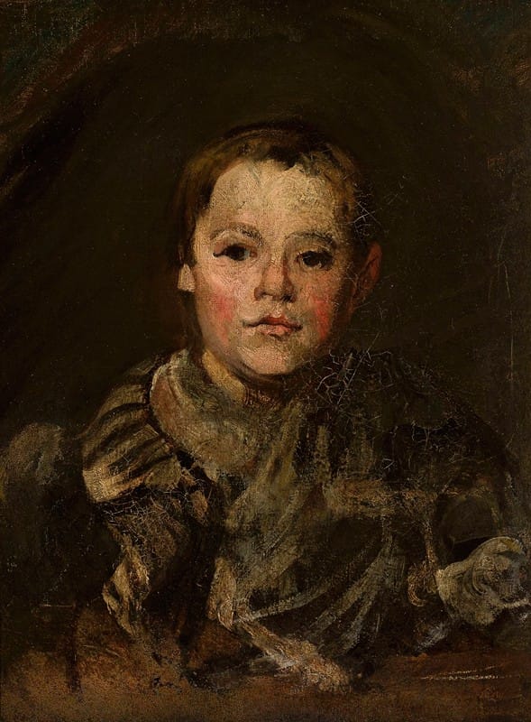 Piotr Michałowski - Portrait of the artist’s son