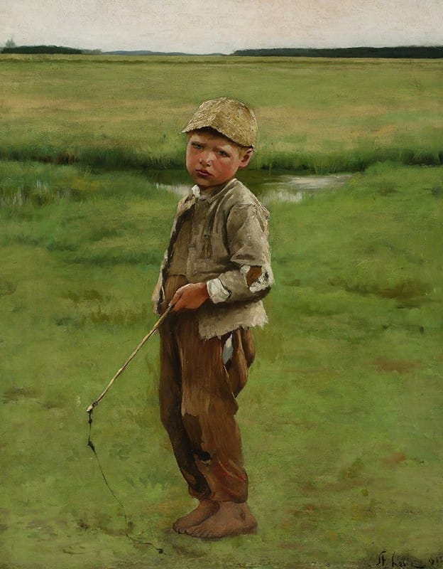 Stanisław Lentz - Shepherd boy