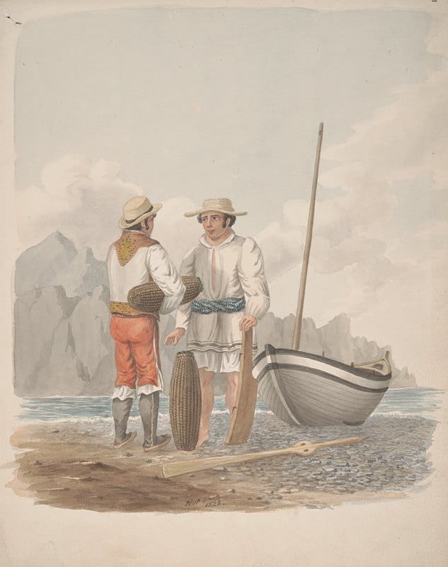 Alfred Diston - Boatman and Medianero of Garachics, Tenerife
