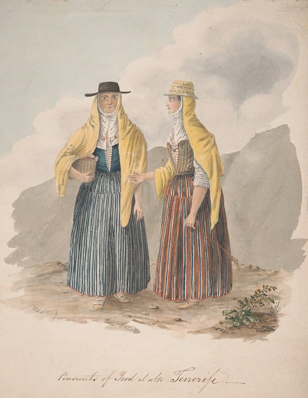 Alfred Diston - Peasants of Ycod el alto, Tenerife
