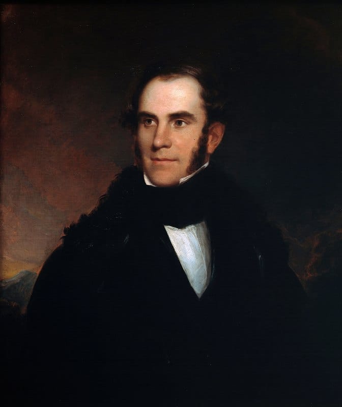 Asher Brown Durand - Portrait of Thomas Cole