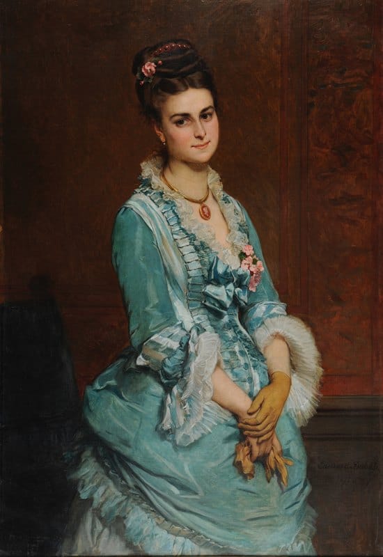 Édouard-Louis Dubufe - Madame Louis Pommery
