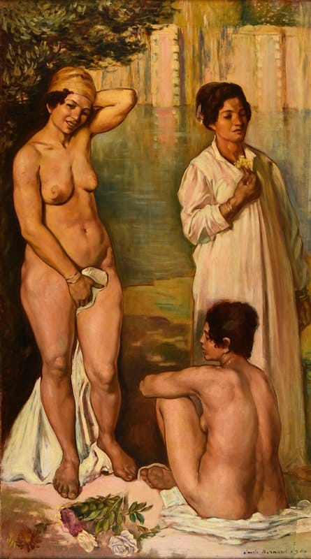 Emile Bernard - Femmes fellah au bain