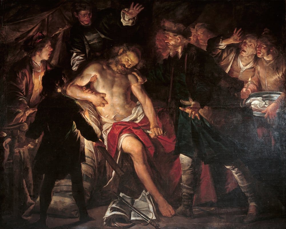 Gioacchino Assereto - Death of Cato