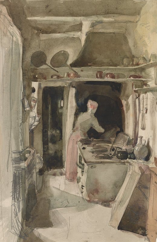 James Abbott McNeill Whistler - The Kitchen