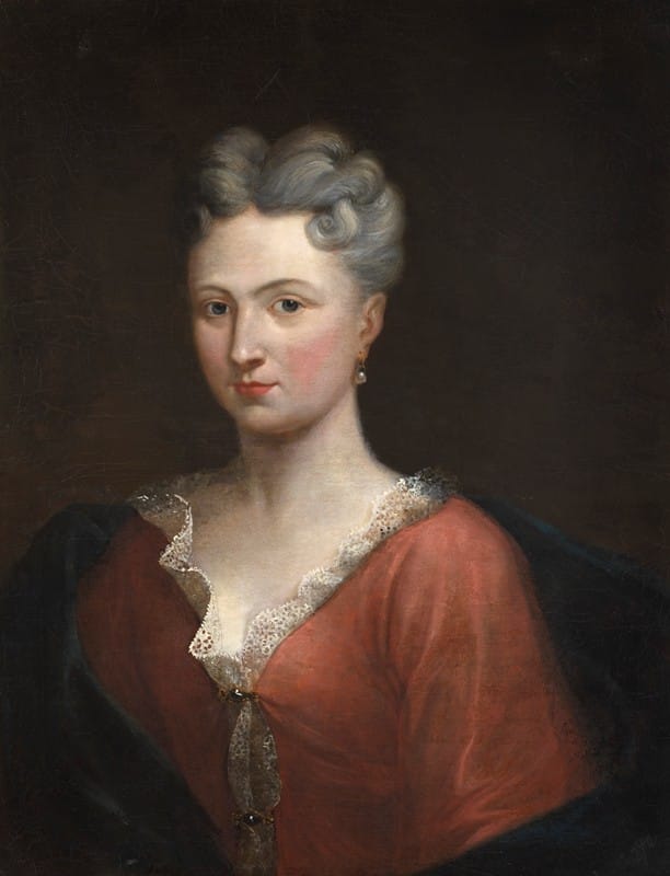 Anonymous - Portret van Isabella-Jacoba de Mont alias Brialmont