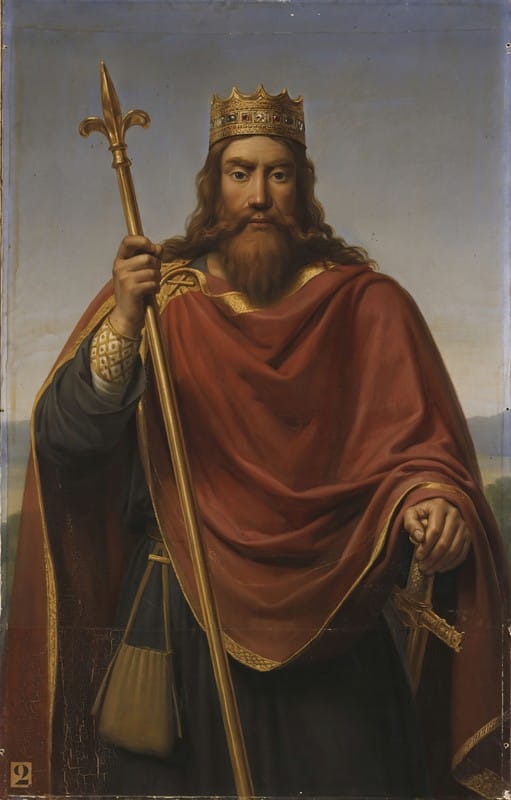 François-Louis Dejuinne - Clovis, roi des Francs (Clovis, King of the Franks)