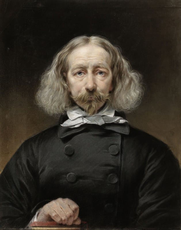Jean Augustin Daiwaille - Self-portrait