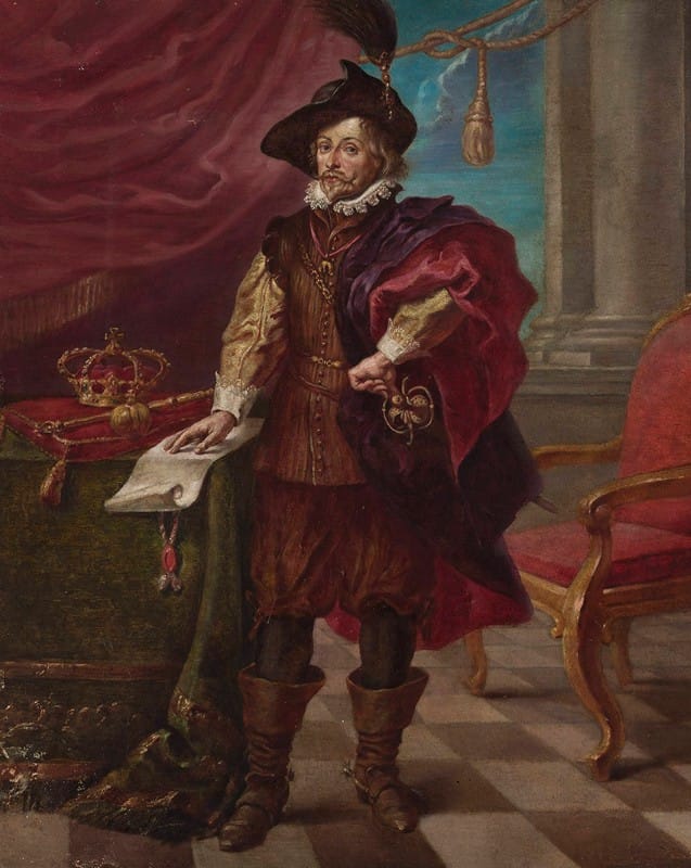Feliks Cichocki - Władysław IV Vasa, portrait project