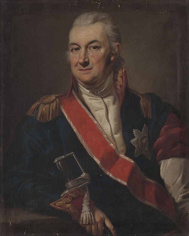 Józef Peszka - Portrait of general Mikołaj Morawski