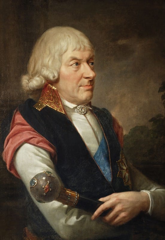 Józef Pitschmann - Portrait of Michał Kazimierz Ogiński (1728–1800), hetman of the Duchy of Lithuania