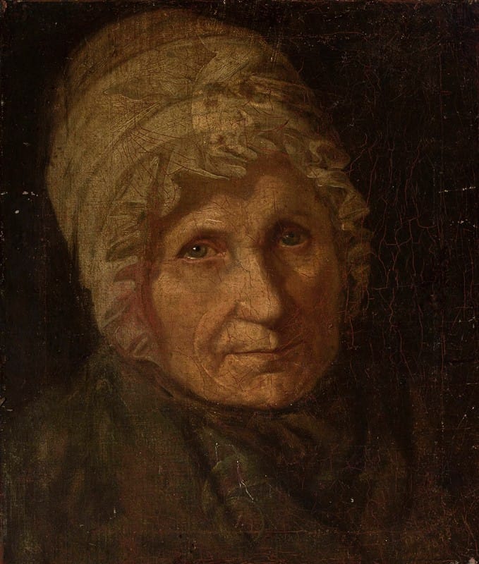 Józef Tadeusz Polkowski - Portrait of a woman in a cap