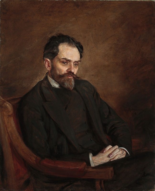 Kazimierz Mordasewicz - Portrait of Stefan Żeromski
