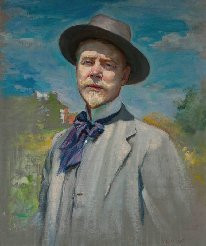 Kazimierz Mordasewicz - Self-portrait