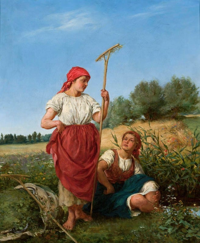 Kazimierz Pochwalski - Harvesting women