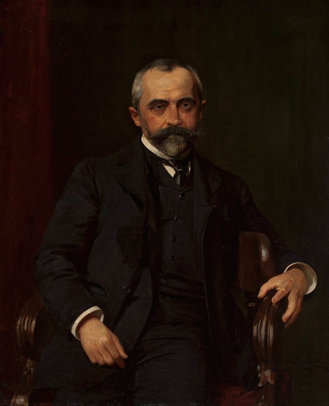 Kazimierz Pochwalski - Portrait of Straszewski