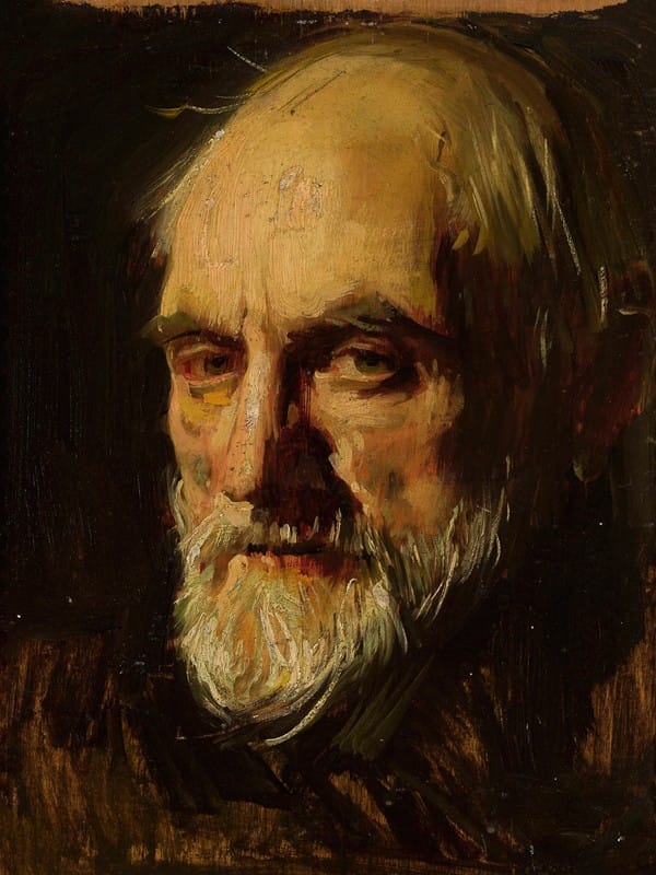 Konrad Krzyżanowski - Portrait of Zygmunt Dworzak (1867–1925), painter