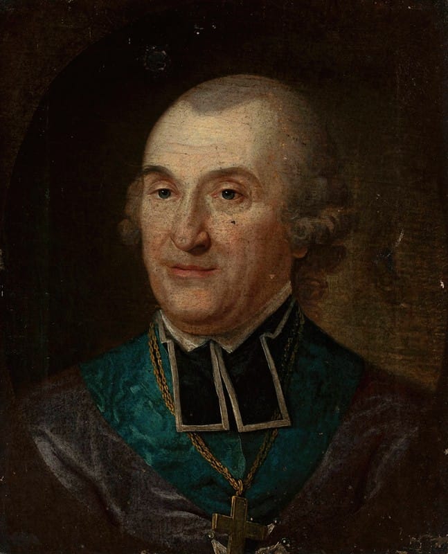 Mateusz Tokarski - Portrait of Adam Krasiński, bishop of Kamyanets