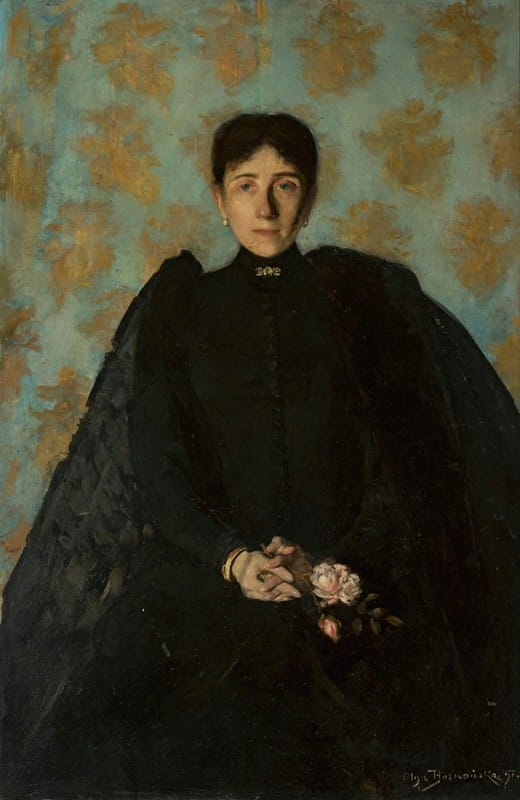 Olga Boznanska - Portrait of a woman